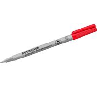 STAEDTLER Folienstift Lumocolor non-perm S rot 10 Stück
