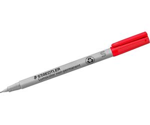 STAEDTLER Folienstift Lumocolor non-perm S rot 10 Stück