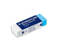 Staedtler Gomme Plastique Mars Combi De, Un Coté Blanc Pour Le Crayon, Un Coté Bleu Pour L'encre