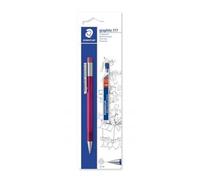 Staedtler Graphite 777 - Blister 1 Porte-Mine 0,5 Mm + 1 Étui Mines 250 05-Hb