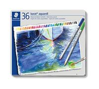 Crayon aquarellable karat aquarelle, étui de 36