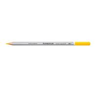 Staedtler Karatâ Lot de 6 Crayons de couleur aquarellable Jaune foncé | Mine tendre lavable à l'eau - bois certifié FSC, pour adultes - Réf. 125-110