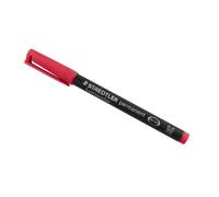 Stylo feutre Staedtler Lumocolor 317 M permanent pointe 1 mm - écriture moyenne - rouge