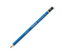 STAEDTLER Lot de 12 Crayons Papier Mars Lumograph 100 Mine 2 mm Bleu 3B