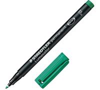 STAEDTLER Lot de 12 Lumocolors marqueur permanent 318F, vert