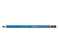 STAEDTLER Lot de 3 Crayons Papier Mars Lumograph 100 Mine 2 mm Bleu 8B