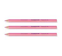 Staedtler Lot De 3 Crayons Surligneur À Sec Textliner Dry Mine 4 Mm Rose