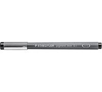 STAEDTLER Lot de 3 Feutres à pigment calibré 0,1 mm Noir