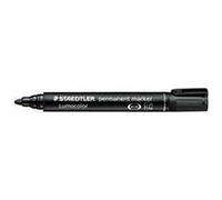 STAEDTLER Lot de 3 Marqueurs Permanent "Lumocolor 352" Pte Ogive Noir