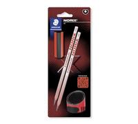 Staedtler Set de crayons NORIX 181 SBK2-2 – 4 pièces