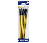 Staedtler Stylos à bille Noris Stick Noir – Lot de 5