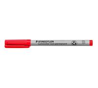 10x Staedtler® 312-2 Stylo fin universel Lumocolor® non-permanent B rouge