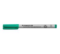 Staedtler Lumocolor 312 - Feutre Non-Permanent Pointe Biseautée 1 À 2,5 Mm Vert