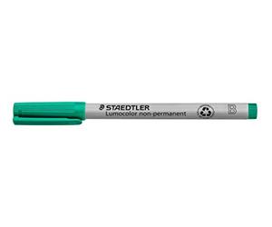 Staedtler Lumocolor 312 - Feutre Non-Permanent Pointe Biseautée 1 À 2,5 Mm Vert
