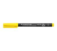 Staedtler Lumocolor 314 - Feutre Permanent Pointe Biseautée 1 À 2,5 Mm Jaune