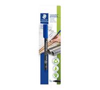 Staedtler Lumocolor 317 - Blister 1 Feutre Permanent Pointe Moyenne 1 Mm Bleu
