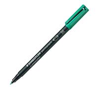 Staedtler Lumocolor 317, lot de 10 marqueurs permanents à pointe moyenne, trait