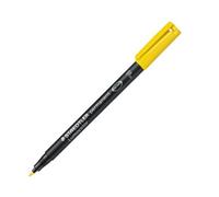 Staedtler Lumocolor 318-1 Boîte de 10 feutres permanents Jaune