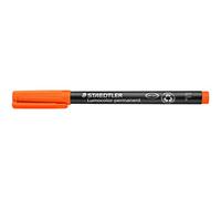 Staedtler Lumocolor 318 - Feutre Permanent Pointe Fine 0,6 Mm Orange | Feutre permanent F 0,6 mm imperméable - pour Overhead - réf. 318-4