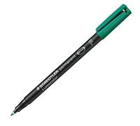 Staedtler Feutre permanent Lumocolor 318 – pointe fine 0,6 mm vert