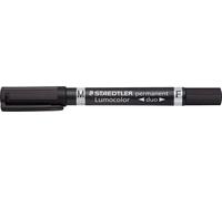 Staedtler Lumocolor 348 B-9 Marqueur permanent noir résiste à l'eau: oui