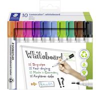 Staedtler Lumocolor 351 C10 Marqueur tableau blanc multicolore (pas de possibilité de choisir la couleur) 10 pc(s)