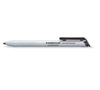 STAEDTLER Lumocolor 768 Omnichrom porte-mine - noir, mine 3 mm | Mine non permanente, effaçable des surfaces lisses - marque verre, métal & film - Art.-Nr. 768N-9