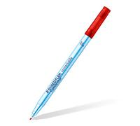 Staedtler - LumoColor Correctable 305 - Feutre Non Permanent Effaçable à Sec Pointe Fine 0,6 mm Rouge