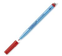 Staedtler Lumocolor Correctable 305 - Feutre Non Permanent Effaçable À Sec Pointe Moyenne 1 Mm Rouge