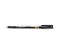 Staedtler Lumocolor Lot De 10 Feutres Permanents Noir