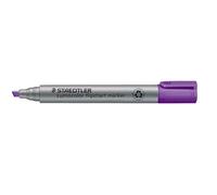 Staedtler Lumocolor Lot de 10 Marqueurs biseaux pour Tableau papier Violet
