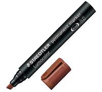 Staedtler Lumocolor Lot de 10 Marqueurs permanents toutes surfaces Marron