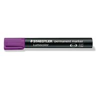 Staedtler Lumocolor Lot de 10 Marqueurs permanents toutes surfaces Violet