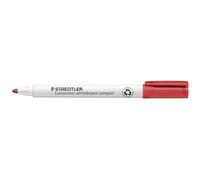 Lot de 10 marqueurs pour tableau blanc Lumocolor 341-2, couleur rouge