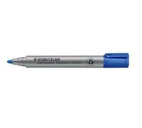 Staedtler Lumocolor Lot de 10 Marqueurs pour Tableau papier Bleu