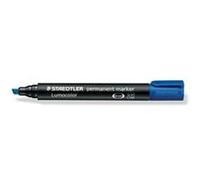 Staedtler Marqueur indélébile 350-3 Lumocolor Bleu - Pointe 2/5 mm - 1 pièce