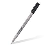 STAEDTLER Lumocolor Marqueur non-permanent Lumocolor 316 pointe fine 0,6 mm plastique recyclé à 97% - Noir