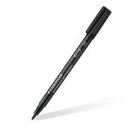 STAEDTLER Lumocolor Marqueur permanent Lumocolor 317 pointe moyenne 1 mm plastique recyclé à 97% - Noir