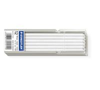 Staedtler Lumocolor omnichrom 218 Mines de rechange - blanc, 12 pièces | Hydrosoluble, effaçable, pour marquages couvrants - non permanent - Art.-Nr. 218-0