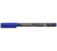 Staedtler Lumocolor permanent S DRY SAFE 313-3 Marqueur permanent bleu résiste à l'eau: oui