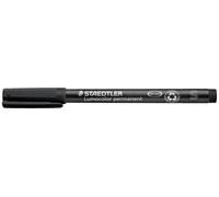 Staedtler Lumocolor permanent S DRY SAFE 313-9 Marqueur permanent noir résiste à l'eau: oui