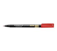 Staedtler Marqueur permanent Lumocolor spécial 319F – résistant à l'eau – rouge
