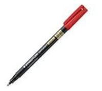 Staedtler Feutres permanents Lumocolor Lot de 10 Rouge