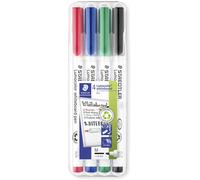 Staedtler Lumocolor whiteboard pen 301 301 WP4 Marqueur tableau blanc noir, rouge, bleu, vert 4 pc(s)
