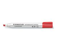 Lot de 10 marqueurs pour tableau blanc Lumocolor 351 B-2, couleur rouge
