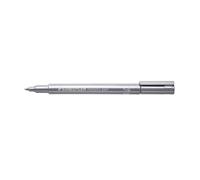 Staedtler Marqueur permanent métallisé – pointe ogive – indélébile, tous supports – argent