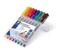 Staedtler Marqueur non permanent 311S Lumocolor, étui de 8