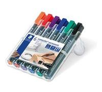 STAEDTLER Marqueur permanent 350 Lumocolor, étui de 6 G