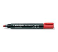 Staedtler Marqueur permanent Lumocolor 352 Pointe ogive 2,0 mm Rouge