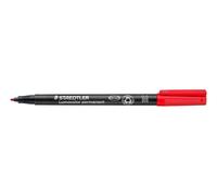 Stylo feutre Staedtler Lumocolor 317 M permanent pointe 1 mm - écriture moyenne - rouge